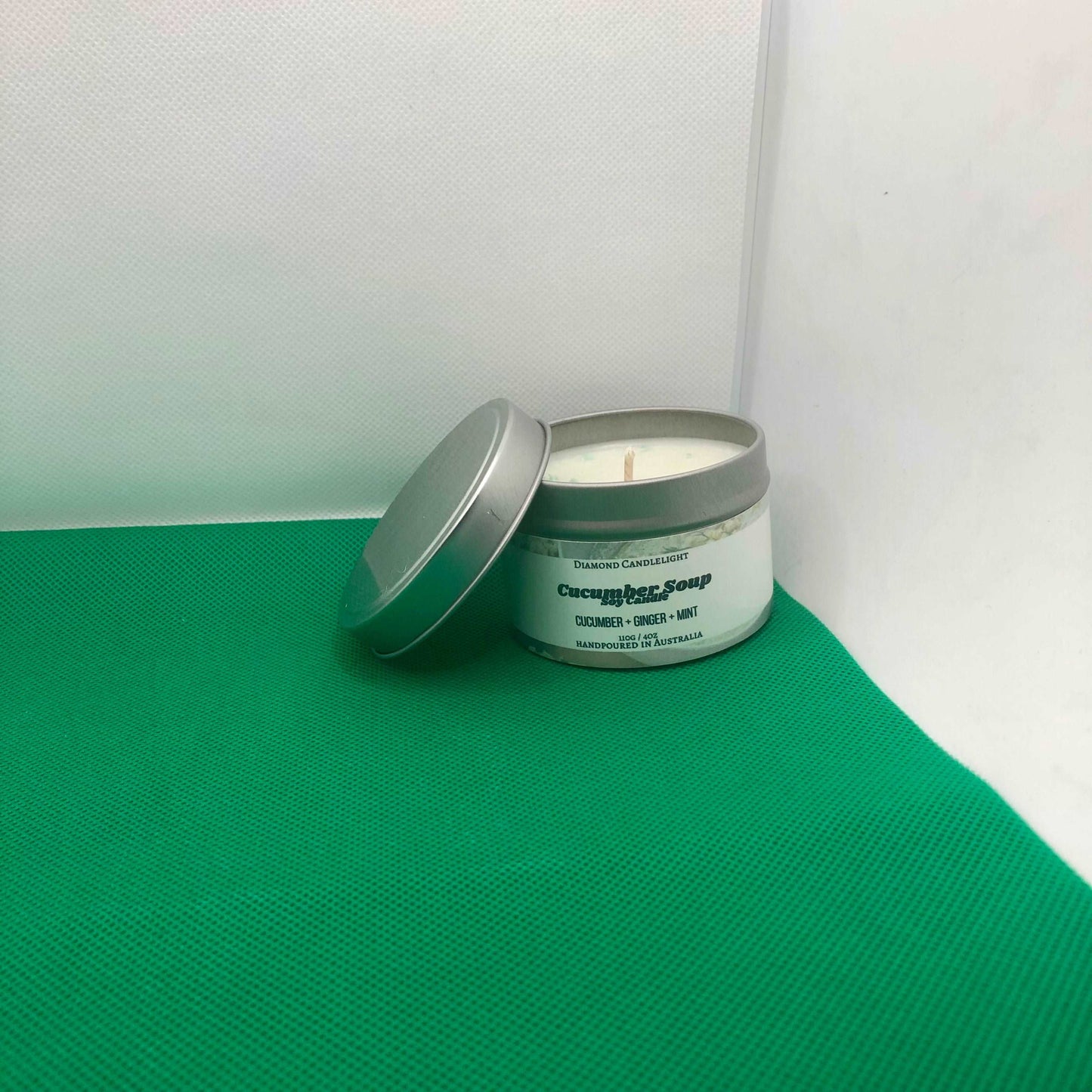 Cucumber Soup 110g Soy Candle - Diamond Candlelight