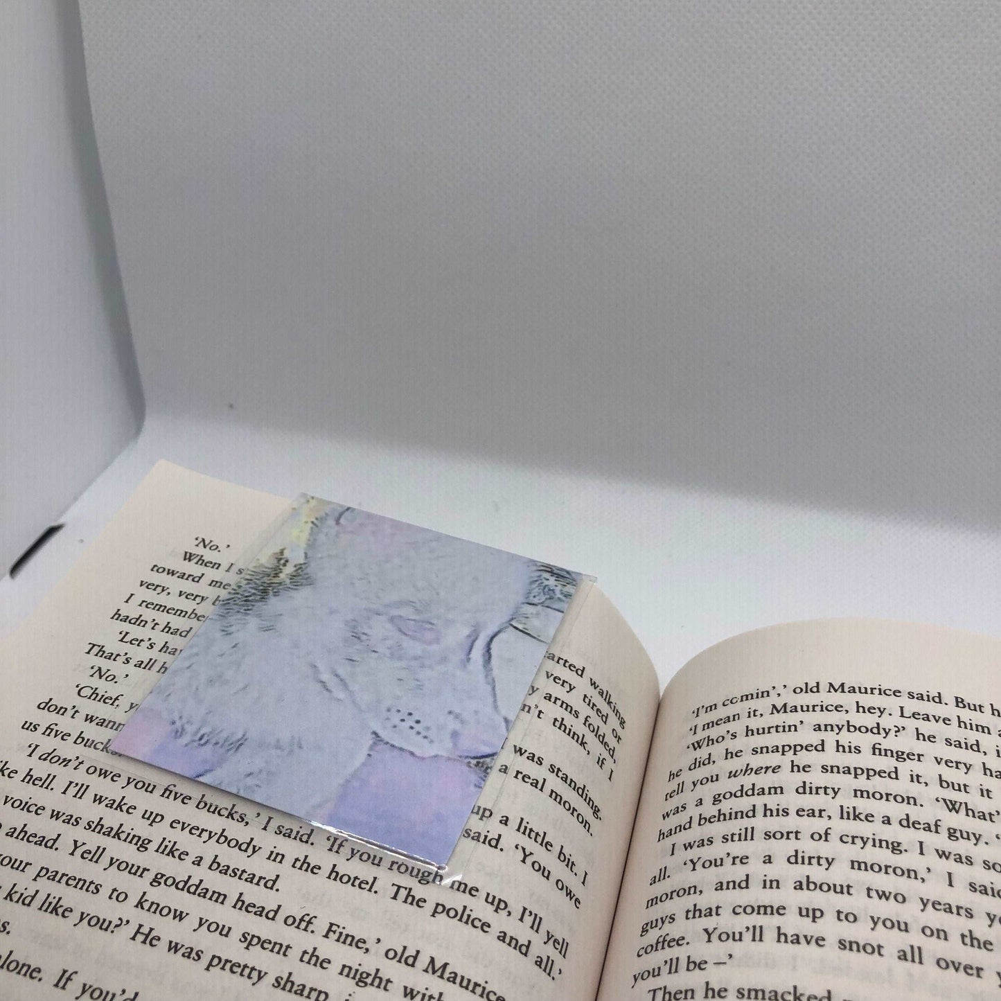Cute Husky Puppy Magnetic Bookmark