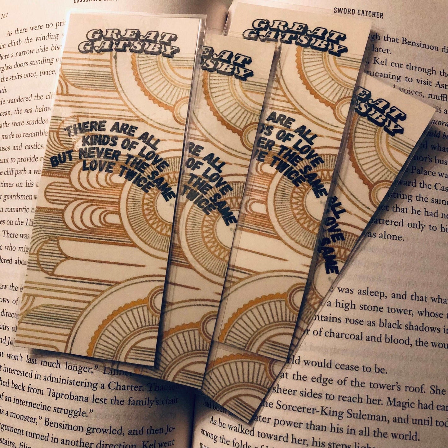 F. Scott Fitzgerald “Great Gatsby” Bookmarks