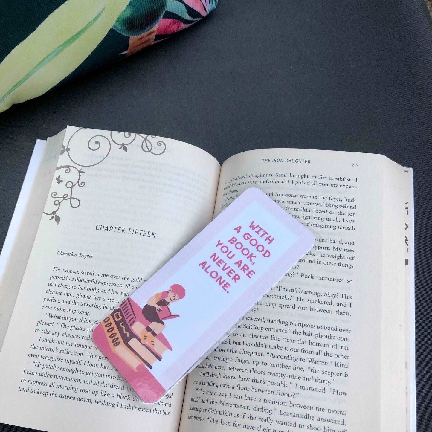 You Are Never Alone Bookmark - Diamond Candlelight