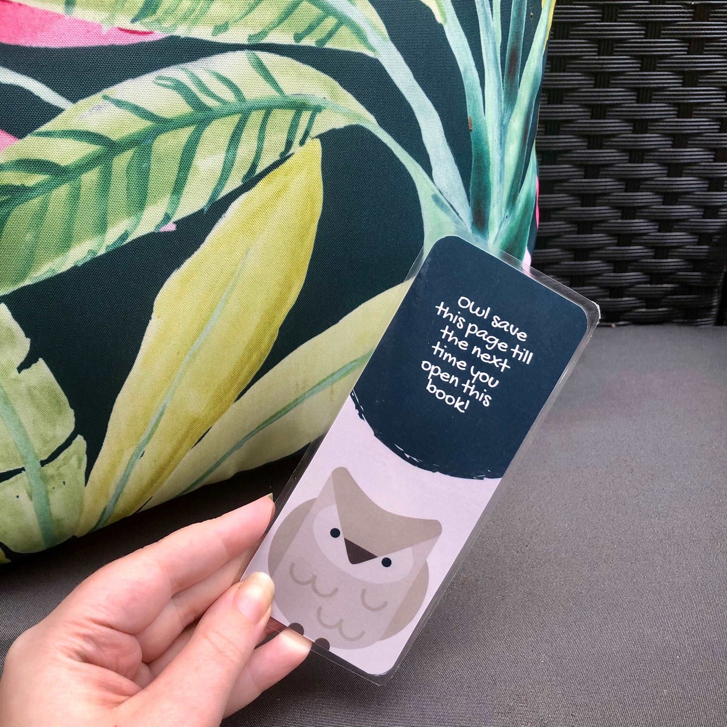 Owl Bookmark - Diamond Candlelight