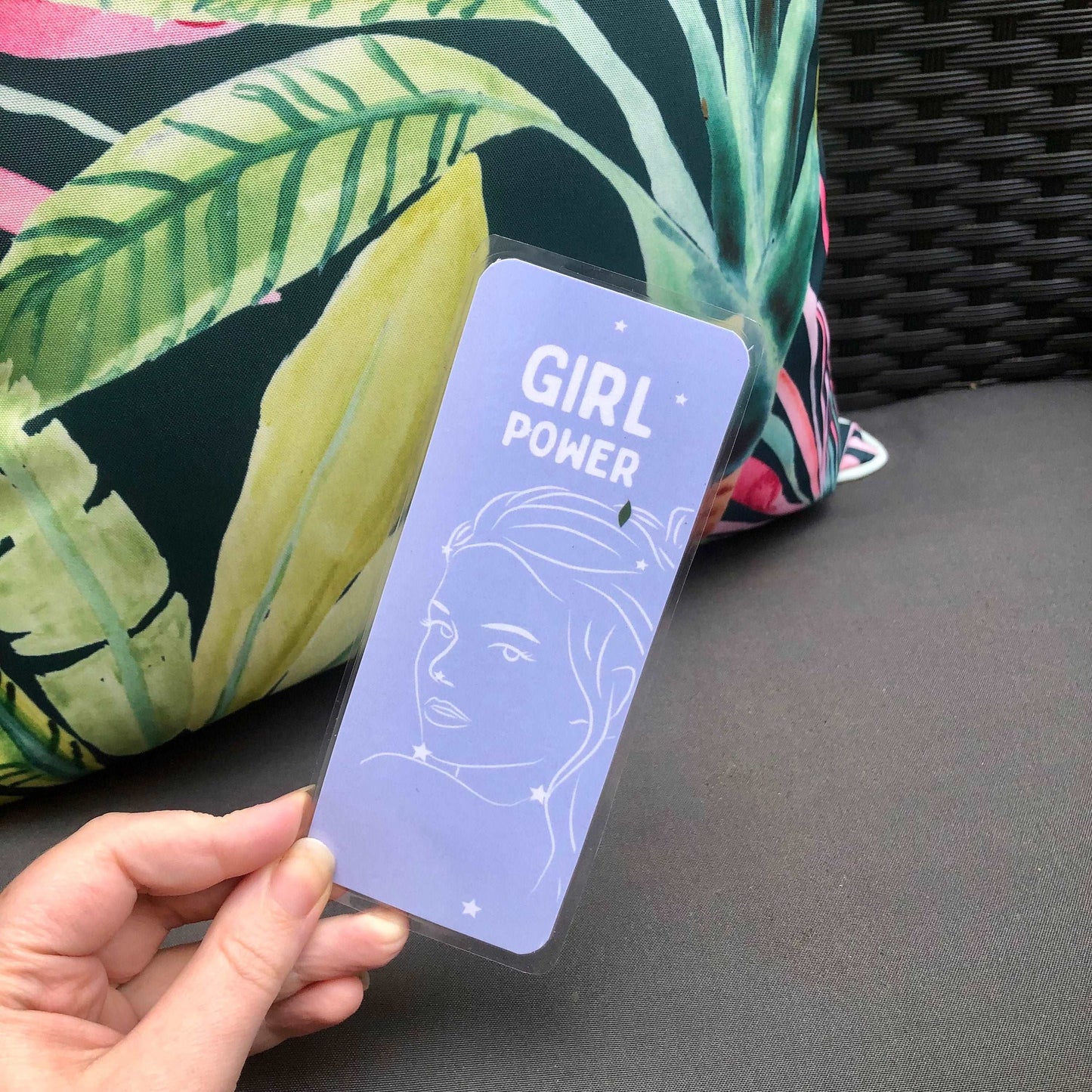 Girl Power Bookmark - Diamond Candlelight