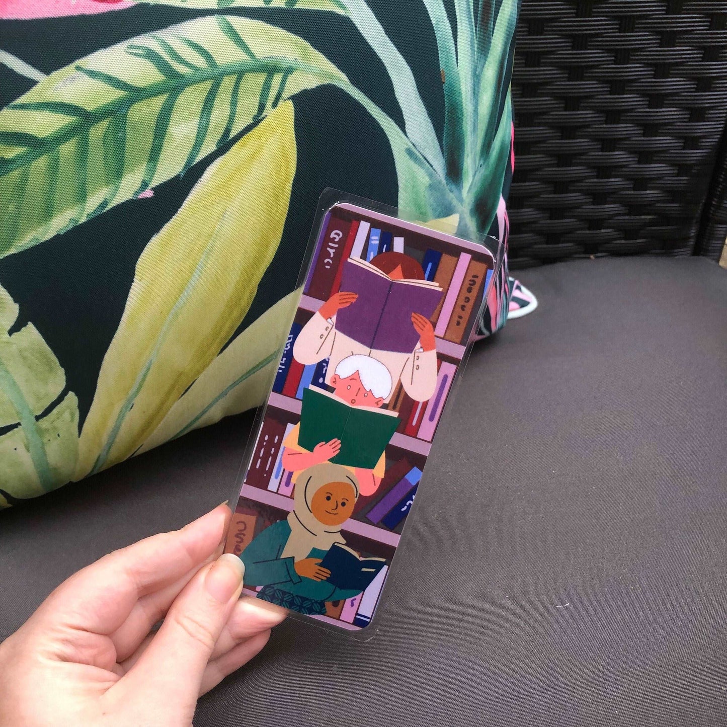Cozy Library Bookmarks - Diamond Candlelight