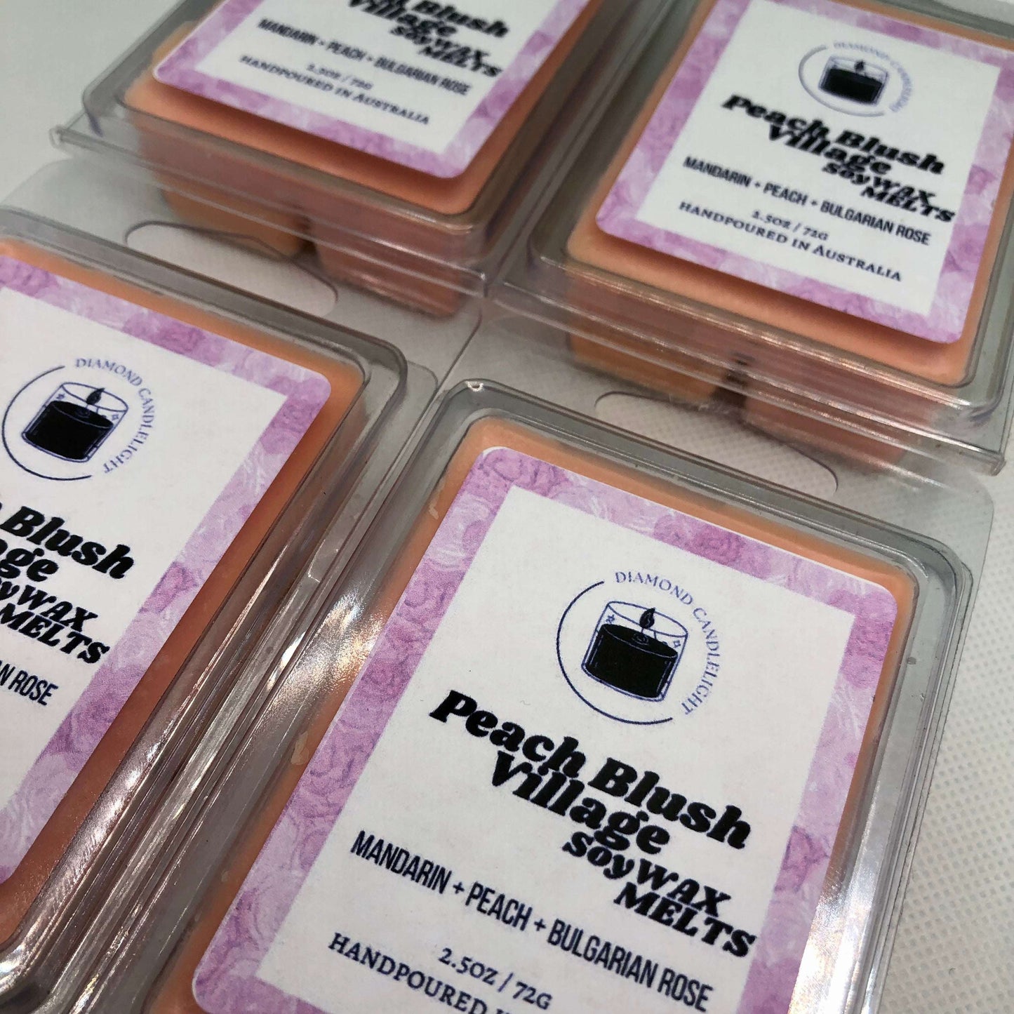 Peach Blush Village 72g Wax Melts