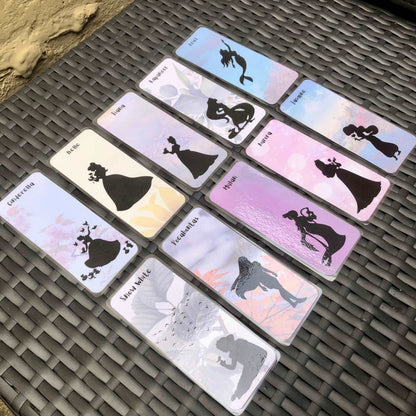 Fairy Tale Princesses Bookmarks - Diamond Candlelight