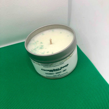Cucumber Soup 110g Soy Candle - Diamond Candlelight
