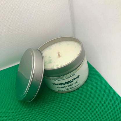 Cucumber Soup 110g Soy Candle - Diamond Candlelight