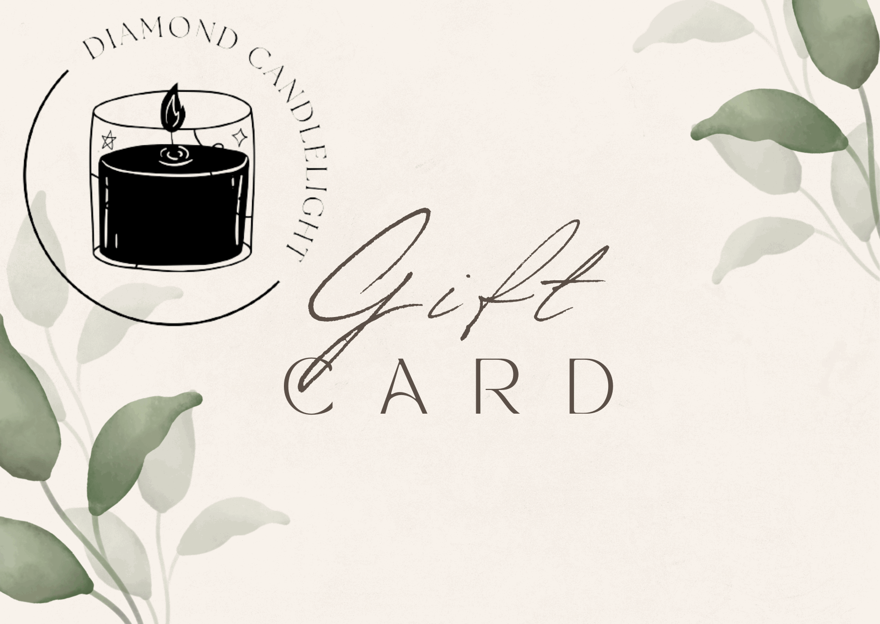 Diamond Candlelight Gift Card