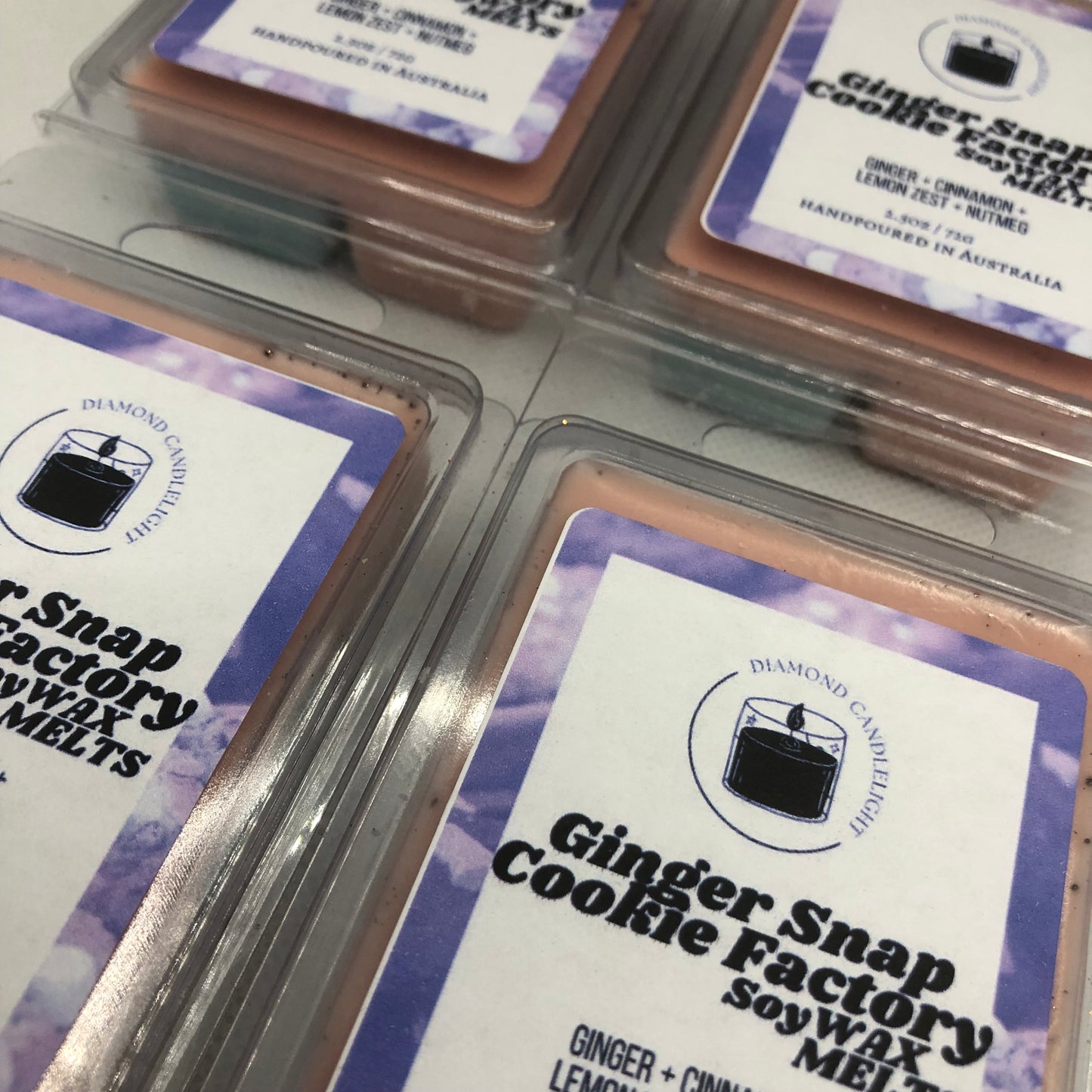 Ginger Snap Cookie Factory 72g Wax Melts