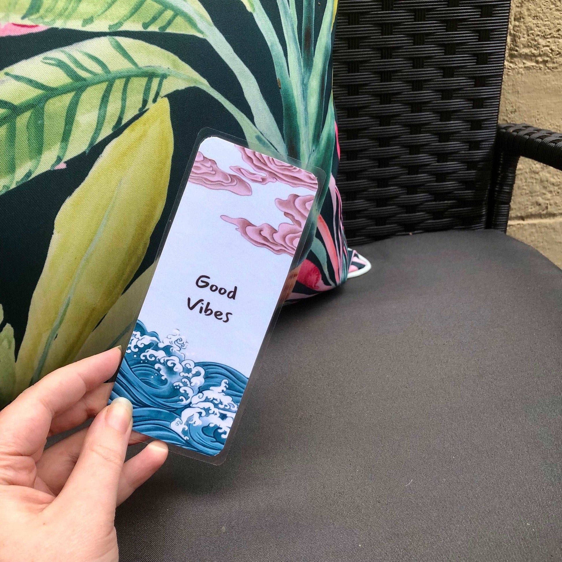 Good Vibes Bookmark - Diamond Candlelight