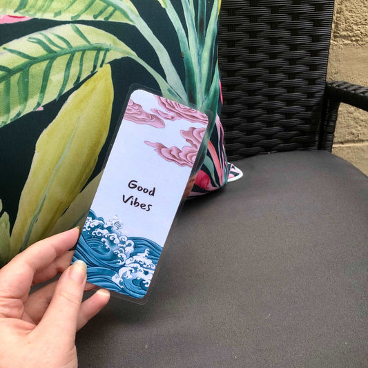 Good Vibes Bookmark - Diamond Candlelight