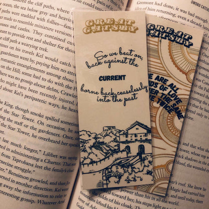 F. Scott Fitzgerald “Great Gatsby” Bookmarks