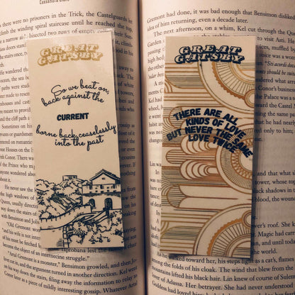 F. Scott Fitzgerald “Great Gatsby” Bookmarks