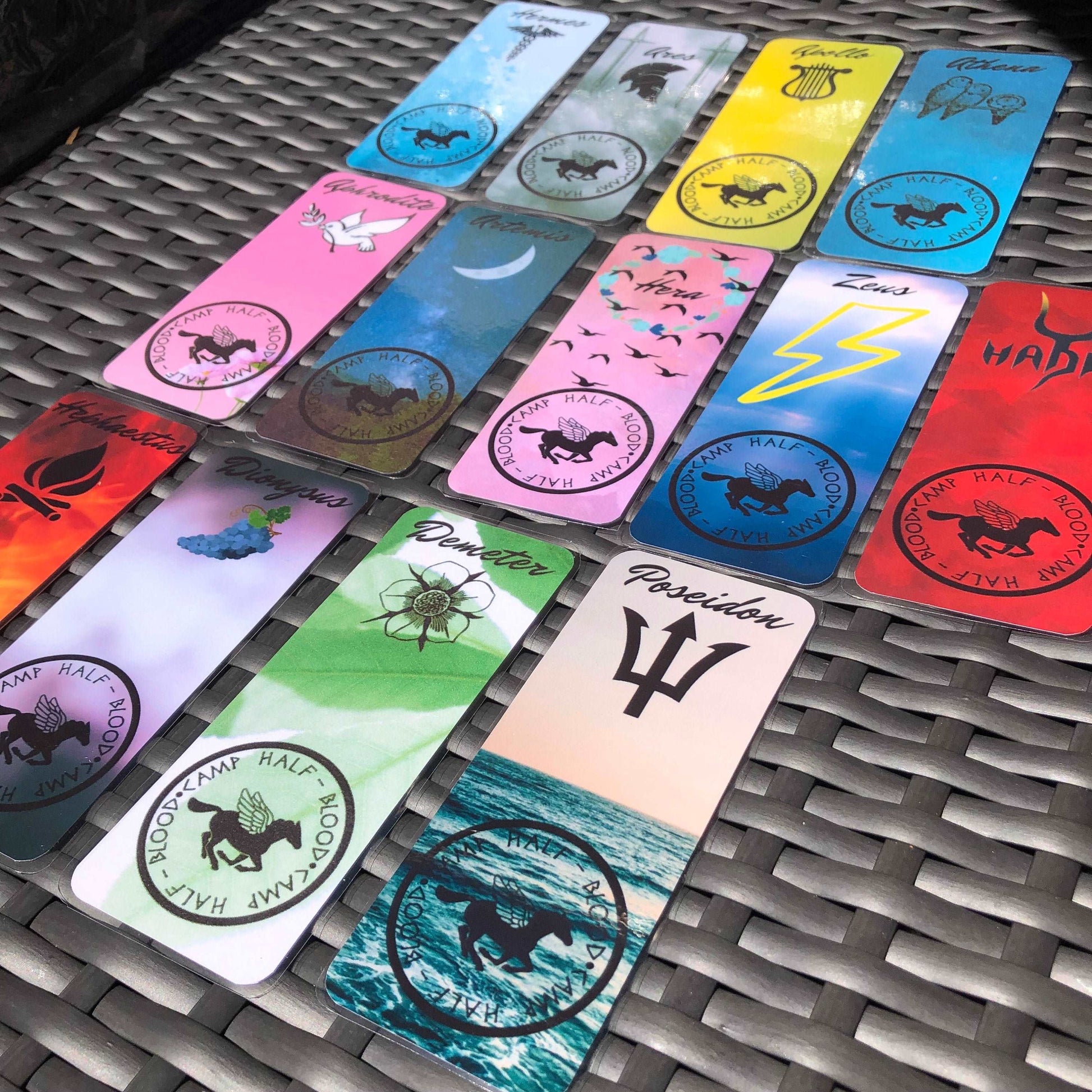 Percy Jackson “Camp Half Blood” Bookmarks