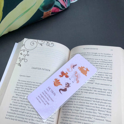 Fiction Bookmark - Diamond Candlelight