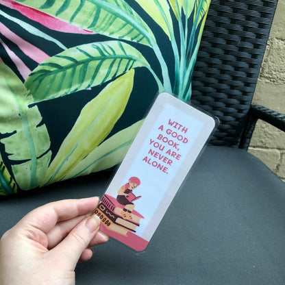 You Are Never Alone Bookmark - Diamond Candlelight