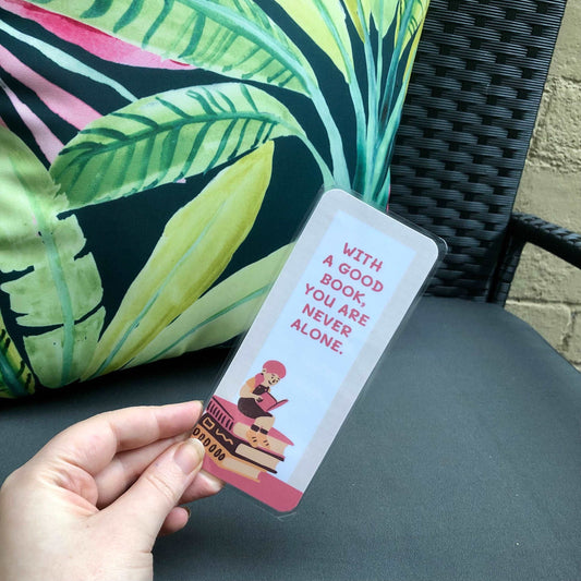 You Are Never Alone Bookmark - Diamond Candlelight
