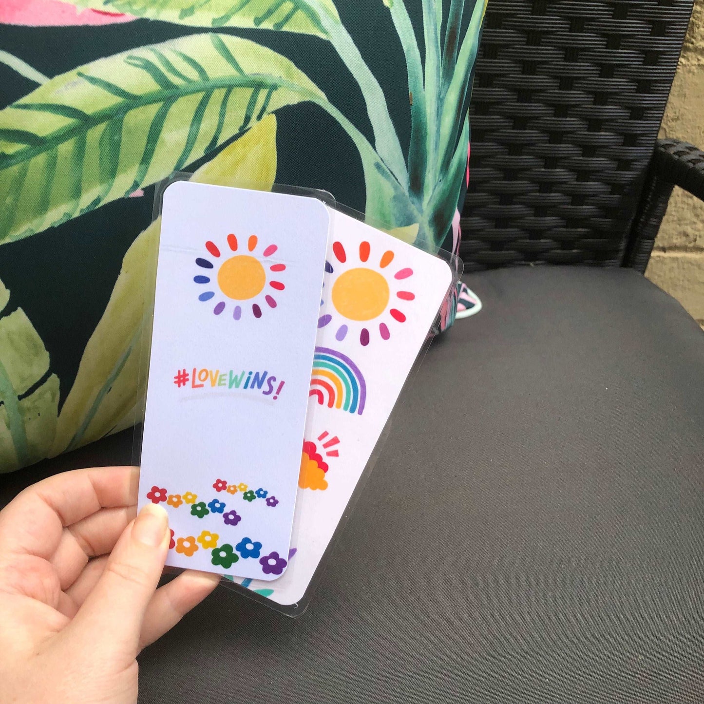 Love Wins Bookmarks - Diamond Candlelight