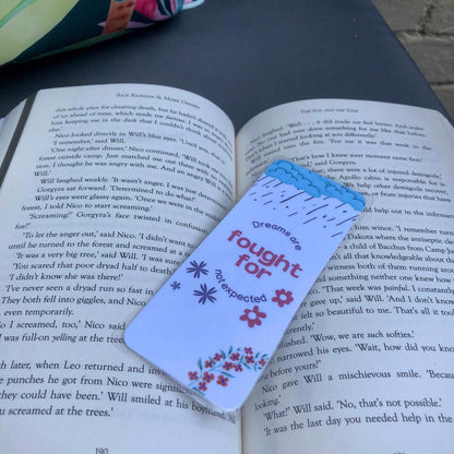 Dreams Are Fought For Bookmark - Diamond Candlelight