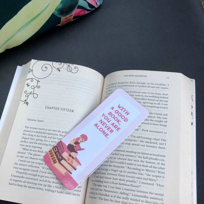 You Are Never Alone Bookmark - Diamond Candlelight
