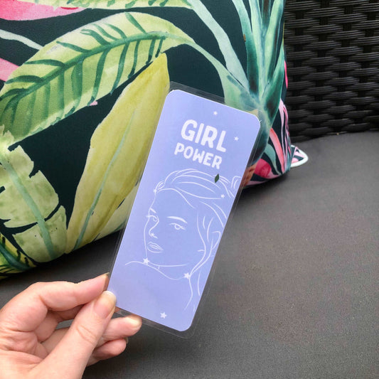 Girl Power Bookmark - Diamond Candlelight
